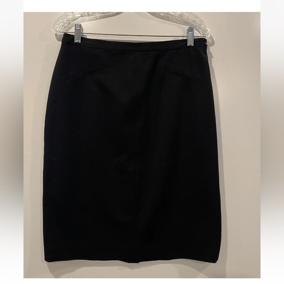 Cache Womens Size 12 ‎ Black Pencil Skirt Business Career (146) - Picture 1 of 4
